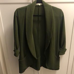 Green blazer